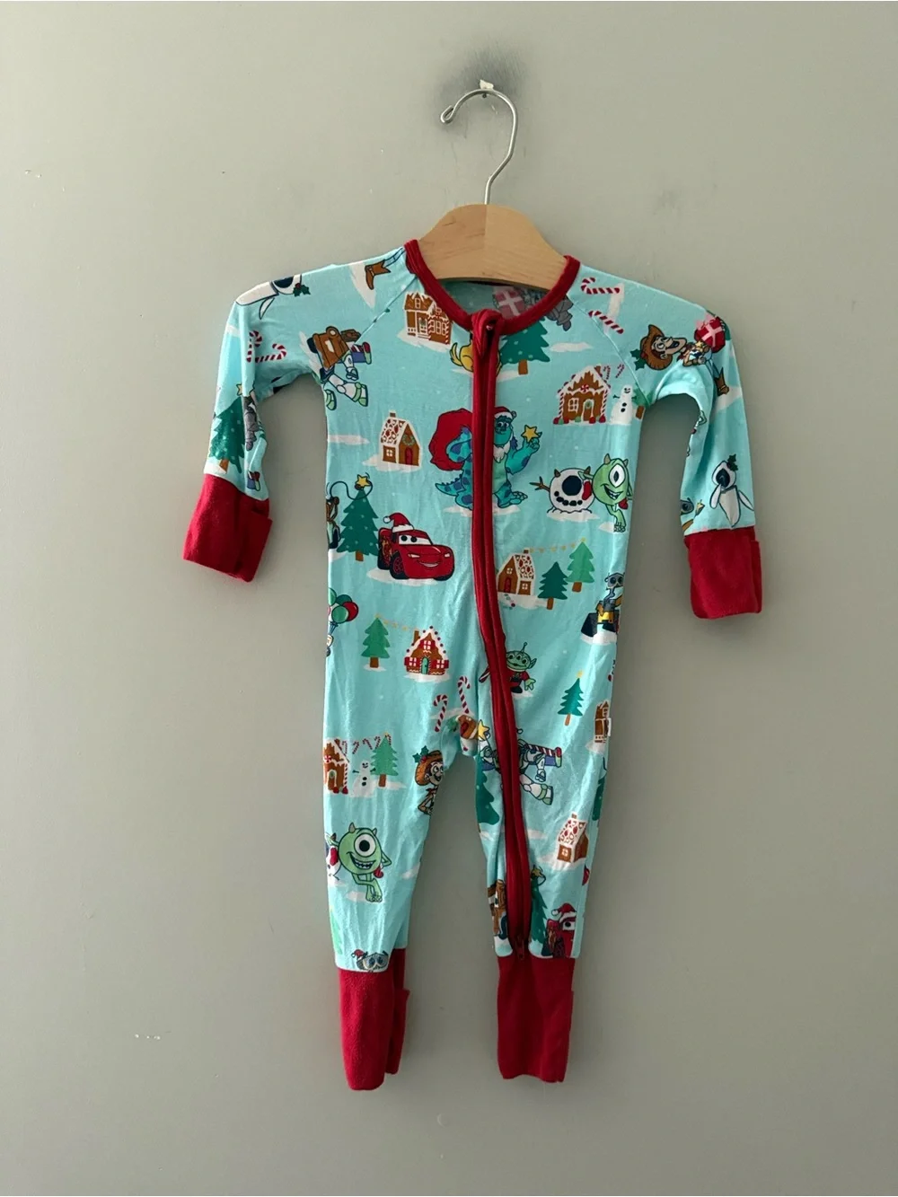 Little Sleepies Disney Pixar Christmas Village Zippy 3-6M Toy Story